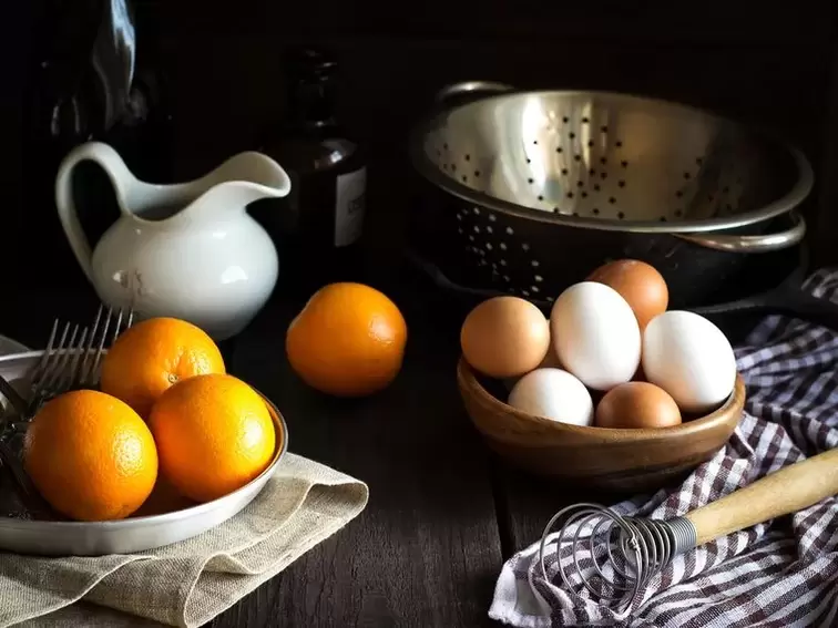 telur dan oren untuk diet telur
