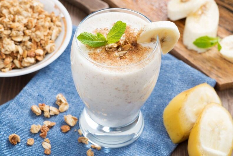 smoothie pisang oatmeal untuk penurunan berat badan