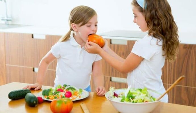 kanak-kanak dalam diet bebas gluten