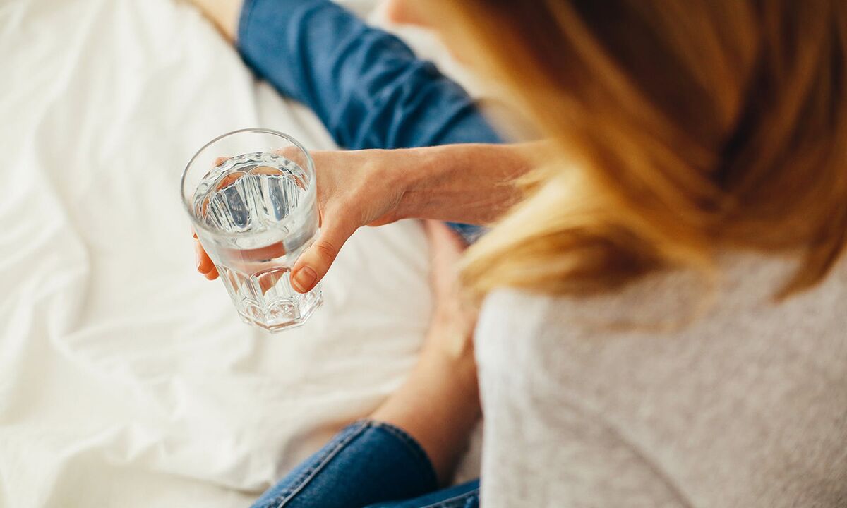 Semasa diet soba, anda perlu minum air untuk peristalsis usus
