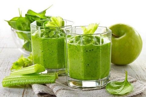 smoothie hijau untuk penurunan berat badan